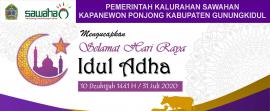 Selamat Hari Raya Idul Adha 1441 H/ 2020 H